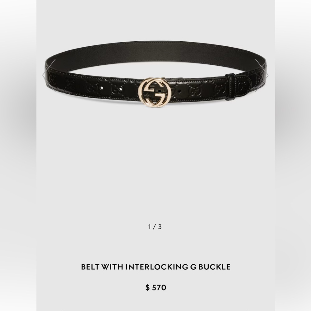 Gucci belt